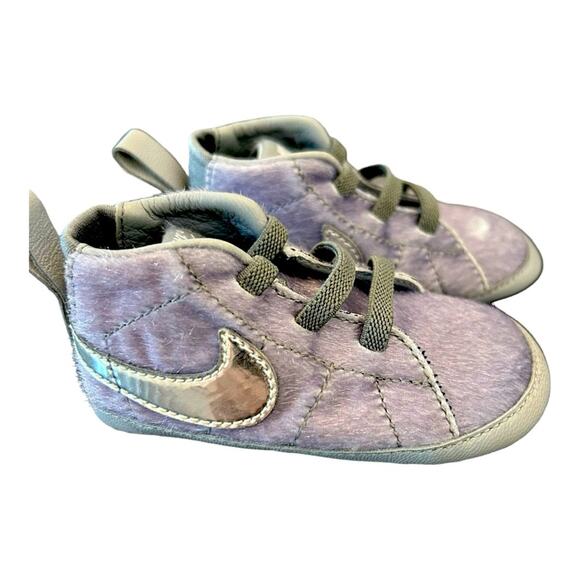 Nike Infant Shoes Soft Sole Infant 3C Pony Hair - Picture 1 of 8